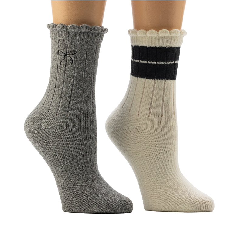 Ladies'4x2 Costa Leg Cozy Domus Socks