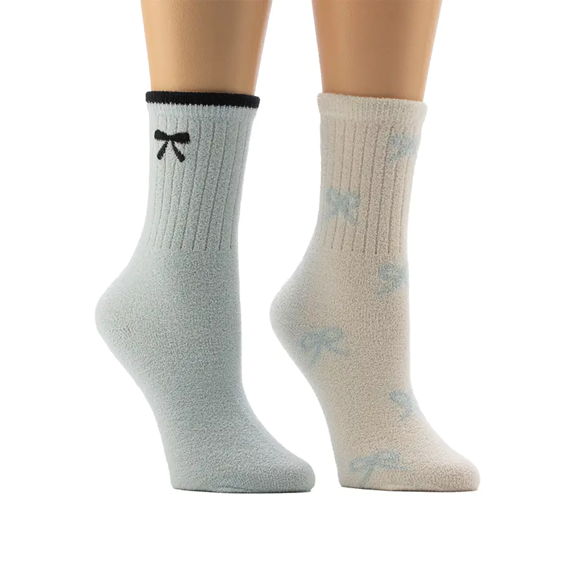 Dominarum arcum informibus exemplaribus floralibus Cosy Domus Socks