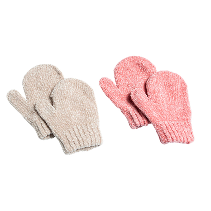 Haedus Waffle Chenille Mitten